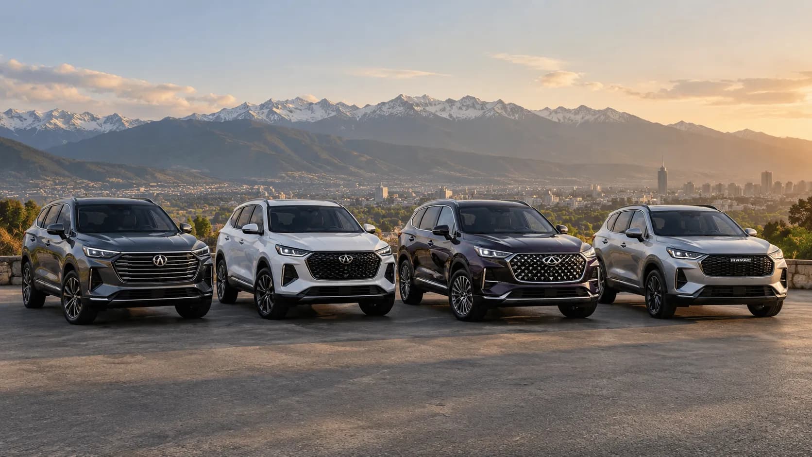Китайские кроссоверы в аренду: Changan, Chery или Haval