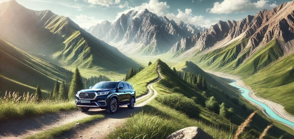 Поездка на внедорожнике в горы Алматы